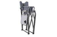 Chaise de réalisateur moderne en aluminium léger avec table latérale pour le camping et l'extérieur