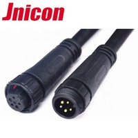 Connecteur de câble Led, 50 pièces, OEM IP67 IP68, prise électrique, 2 3 4 5 6 7 8 broches