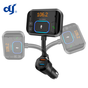 <span class=keywords><strong>Kit</strong></span> <span class=keywords><strong>voiture</strong></span> double USB QC3.0 charge rapide émetteur <span class=keywords><strong>radio</strong></span> FM <span class=keywords><strong>Bluetooth</strong></span> stéréo voix mains libres - Product Image 3