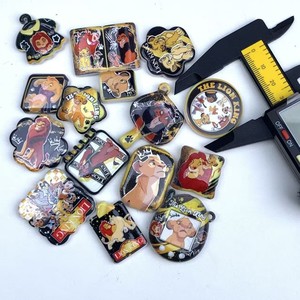 Cuentas Impresas de Doble Cara con Diseño de El <span class=keywords><strong>Rey</strong></span> León, para Manualidades, Llaveros, Accesorios para Teléfonos Móviles, Cuentas Sueltas - Product Image 3