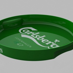 High Quality Personalized <strong>Custom</strong> Large Plastic <strong>Serving</strong> Bar <strong>Tray</strong> for Restaurant and Party Use Promotional Customized Bar Tools - Product Image 5