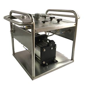 Tragbarer pneumatischer Hochdruckventil-Prüfstand Wasserstoff-Gas-Drucker höhungs pumpe - Product Image 2