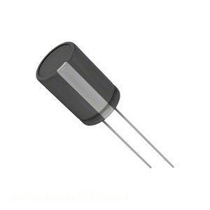 ตัวเก็บประจุแบบ Through Hole CAP ALUM 470UF 20% 6.3V RADIAL รุ่นดั้งเดิม 470 uF 6.3YXF470MEFCT78X11.5 - Product Image 1