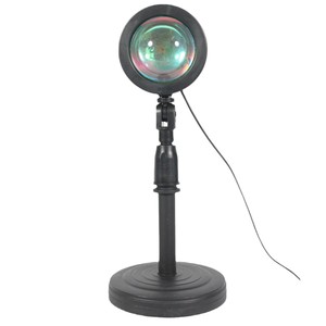 Luz Ambiental Atmósfera Atardecer Roja para Fotos, Fondo de Transmisión en Vivo, Luz de Relleno, Proyección para Dormitorio, PVC con Forma de Planeta, Ambiente Interior - Product Image 1