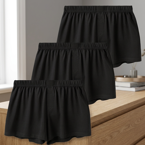 Calzoncillos Boxer para Hombre, 100% Algodón Tejido, Transpirables, Corte Clásico a la Cintura, con Logotipo Personalizado - Product Image 3
