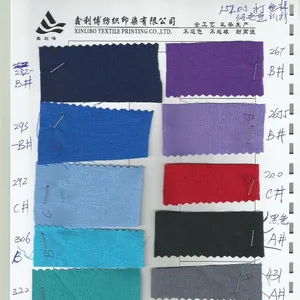 Fabric 55% cotton / 42% poly / 3% spandex Weft, fabric for hospital medical scrubs fabric wholesale retail custom color