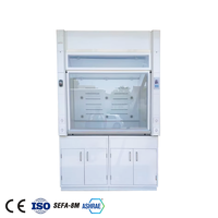 Incroyable hotte de conception canalisée avec ventilateur d'extraction et hotte de meubles chimiques en verre