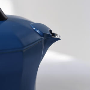 Olla <span class=keywords><strong>Moka</strong></span> cubana clásica italiana, estufa azul, cafetera Espresso, cafeteras de Metal, máquina de elaboración de tazas Espresso - Product Image 4