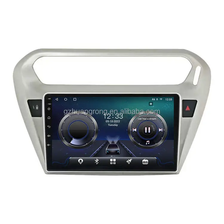 Android 12 6 + 128G bölünmüş ekran carplay araba stereo için Peugeot 301 2013-2016 araba ses android NO dvd OYNATICI hiçbir yorumlar kamera