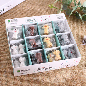 Lovely Cartoon Dog Animal Mini gomma 3D <span class=keywords><strong>per</strong></span> bambini cancelleria regali <span class=keywords><strong>per</strong></span> studenti 668 - Product Image 5