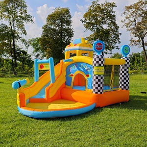 Maisons rebondissantes avec toboggans Maisons rebondissantes gonflables pour enfants Sports de plein air Maisons rebondissantes - Product Image 6