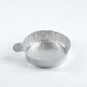Plateau de pesage en aluminium avec poignée, tailles petite, moyenne et grande, surface lisse, durable, réutilisable - Product Image 3
