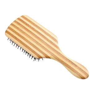 <span class=keywords><strong>Spazzola</strong></span> <span class=keywords><strong>per</strong></span> <span class=keywords><strong>Capelli</strong></span> in <span class=keywords><strong>Legno</strong></span> <span class=keywords><strong>di</strong></span> Bambù BLACK EGG con Setole <span class=keywords><strong>di</strong></span> Cinghiale, Massaggiatore <span class=keywords><strong>per</strong></span> la Testa, Districante e Lisciante - Product Image 4