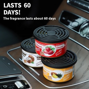 California xe làm mát không khí hữu cơ sợi mạnh mẽ thơm hương thơm làm mát không khí lon - Product Image 3