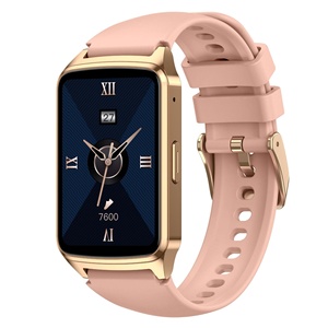 Smartwatch Baiyimei P con cinturino in silicone quadrato da 1,57 pollici, monitoraggio della frequenza cardiaca, dell'ossigeno nel sangue, monitoraggio della salute, chiamate sportive, impermeabile. - Product Image 4