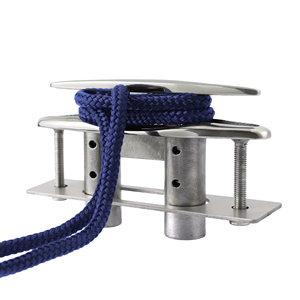 Étrier encastré en acier inoxydable 316 de qualité marine, poli miroir, pour bateaux et yachts - Product Image 5