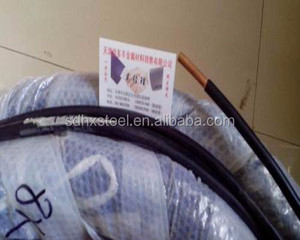 ท่อทองแดงเคลือบพลาสติก <span class=keywords><strong>1</strong></span>/4 3/8 <span class=keywords><strong>1</strong></span>/2 5/8 ท่อทองแดงสีม่วงสำหรับแก๊ส ท่อทองแดงเคลือบ PVC สำหรับระบบทำความเย็น - Product Image 5