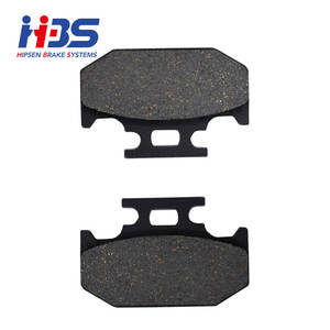 Nouvelles plaquettes de frein semi-métalliques arrière pour Yamaha YZ RM KX KDX KLX DRZ <span class=keywords><strong>DR</strong></span> <span class=keywords><strong>Z</strong></span> <span class=keywords><strong>125</strong></span> 250 500 Rino 62.2*40.8*9 FA152 43082-1090 - Product Image 2