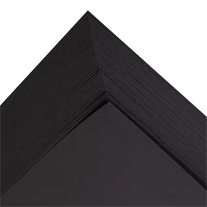 two side black board paper 250g 300g 350g stationery black core paper black cardboard for book cover - Product Image 2