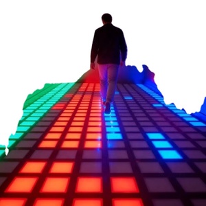 Parc d'aventure interactif à grille LED, maison de jeu éducative en plastique et métal pour enfants, pour la maison, la maternelle et les centres commerciaux - Product Image 3