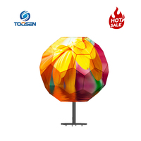 Écran LED Flexible d'Extérieur P2.5 P4 P5 15360Hz Personnalisé pour Mur Vidéo – Affichage LED Créatif pour Promotion de Marque – Vente Flash