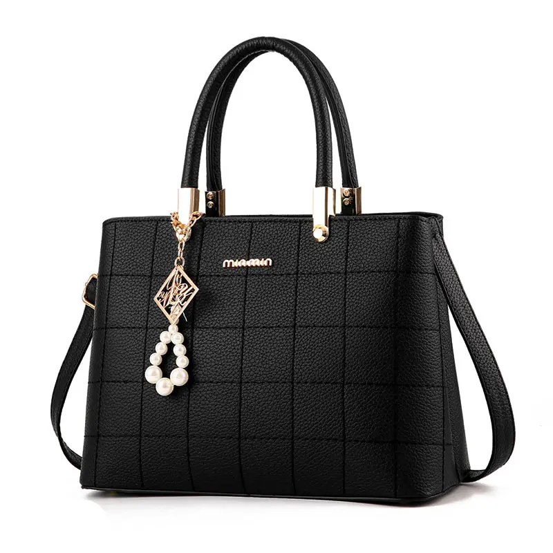 卸売新しい女性のハンドバッグと財布ファッションレディースpuトートバッグ女の子のショルダーバッグ