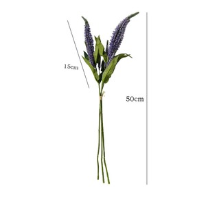 Nouveau <span class=keywords><strong>design</strong></span> fleurs en plastique bouquet de lavande artificielle <span class=keywords><strong>fleur</strong></span> homg décoration fleurs - Product Image 5