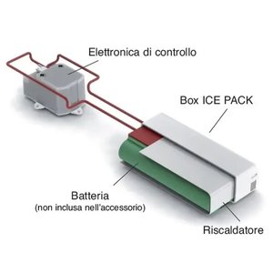 Batteria Beghelli Ice Pack 16x6.5x5 cm con riscaldatore per il riscaldamento della batteria - Product Image 4