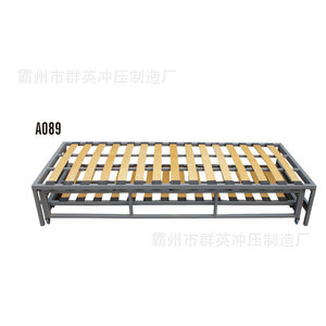 โครงเตียงเหล็กแบบดึงออกได้ ขนาด 158 ซม. x 190 ซม. โซฟาเบดปรับเปลี่ยนได้ ดีไซน์ทันสมัย แบบลิ้นชัก - Product Image 2
