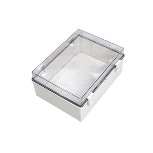 Transparent ABS Junction <b>Box</b> Enclosure 400x300x180mm <b>Waterproof</b> IP67 Dustproof Power Supply Case - Product Image 1