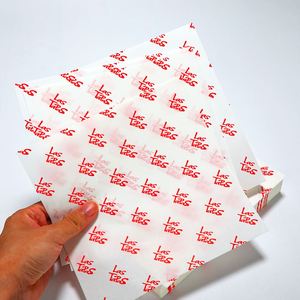 10gsm + 30gsm PE Hamburger Printed Greaseproof Packaging <b>Paper</b> for Bread Snack Wrapping Sandwich Burger Sandwich Wrapping <b>Paper</b> - Product Image 3