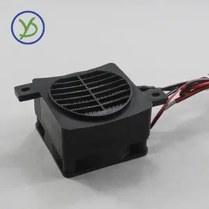 120W 12V DC sabit sıcaklık seramik elektrikli isıtıcı PTC Fan havalı ısıtıcı küçük uzay isıtma