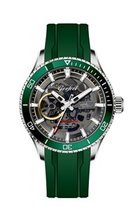 Montre automatique de plongée en titane pour hommes, NH70, mécanique, étanche 20ATM, bracelet en caoutchouc fluoré, cadran lumineux - Product Image 1