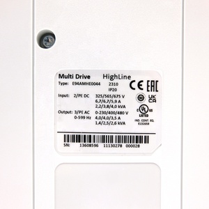 E94AMHE0044 (13608596) 1.5kW 9400 HighLine อุปกรณ์ขับเคลื่อนอุตสาหกรรม / เครื่องขยายสัญญาณสำหรับระบบอัตโนมัติ - Product Image 5