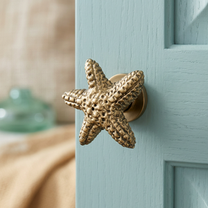 Meilleures ventes à l'exportation : Boutons de meuble en forme d'étoile de mer, poignées à trou unique, poignées de tiroir, boutons de placard en forme d'étoile de mer, disponibles en grande quantité - Product Image 3