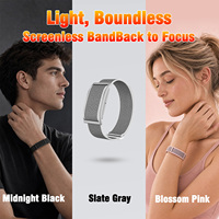 Bracelet connecté IA sans écran IP67 avec contrôle Wi-Fi via application, suivi de la fréquence cardiaque, du sommeil et de l'activité, bracelet de sport