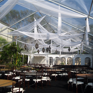 Carpa clásica con estructura para eventos al aire libre, carpas para exposiciones, impermeable, estilo occidental con paredes laterales - Product Image 2