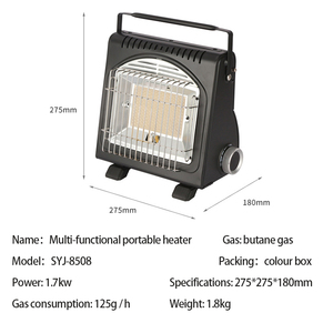Calentador <span class=keywords><strong>de</strong></span> <span class=keywords><strong>Gas</strong></span> Portátil, Calentador <span class=keywords><strong>de</strong></span> <span class=keywords><strong>Gas</strong></span> Butano, Multifuncional para Pesca, Camping y Actividades al Aire Libre, Estufa <span class=keywords><strong>de</strong></span> <span class=keywords><strong>Gas</strong></span> Portátil - Product Image 3