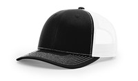 Gorra Trucker Richardson 112 con Parche de Cuero Bordado Personalizado, Gorra Snapback de Malla Lisa, Gorra de Béisbol Tipo Dad, Gorras Deportivas