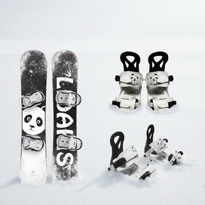 Nuevo Modelo 2026 |   Juego Básico de <span class=keywords><strong>Botas</strong></span> y Fijaciones para Snowboard Southern Hemisphere (Diseño Panda) para Adultos y Niños Principiantes, Equipo de Esquí y Snowboard para Invierno - Product Image 2