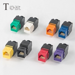 TOM-KJ-19 Chất Lượng Cao UTP RJ45 Cat6/Cat6A Toolless 180 Độ <span class=keywords><strong>Keystone</strong></span> <span class=keywords><strong>Jack</strong></span>, Viễn Thông Thông, UTP Toolless <span class=keywords><strong>Keystone</strong></span> <span class=keywords><strong>Jack</strong></span> - Product Image 2