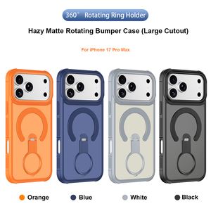 <span class=keywords><strong>Coque</strong></span> de téléphone magnétique <span class=keywords><strong>transparente</strong></span> pour <span class=keywords><strong>Apple</strong></span> iPhone 17 Pro Max/17 Air/16 Plus avec cadre métallique pour appareil photo et support antichoc - Product Image 6