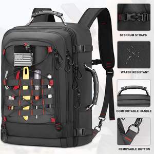 <span class=keywords><strong>Valise</strong></span> à main pour avion avec 3 cubes d'emballage Extra Large 17.3 pouces Sacs à dos pour ordinateur portable Sac à dos de voyage pour homme - Product Image 2