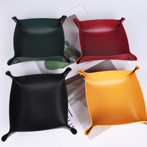 Elégant Pu Dice Storage Holder Dice Tray for Rolling Storage Case for Tabletop Games Entryway Decor Small Desk Organizer... - Product Image 4