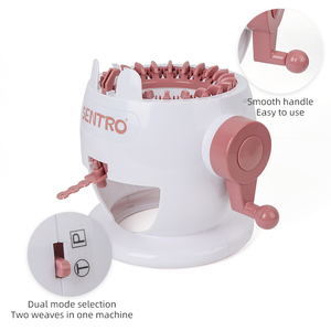 Jp 22 Kim Tự Làm Tay Thông Tư Nhựa Weaver Loom Của Nhãn Hiệu Áo Len Crochet Xi Lanh Len Máy Dệt Kim - Product Image 2