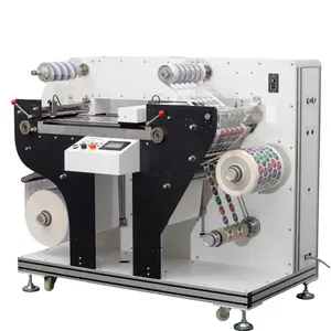 High quality roll to roll rotary die cutting machine vd 320 digital label die cutter for sale