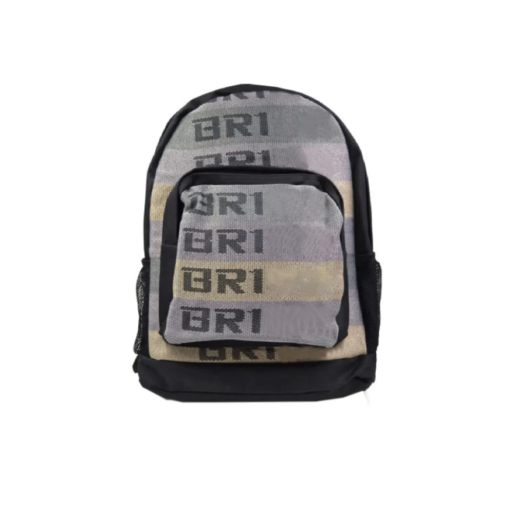 JDM New Backpack Canvas School Bag Cool Racing Backpack Men Backpack Bags With Racing Harness