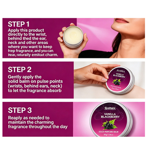 Sumax 30g Vanilla Blackberry Solid <strong>Perfume</strong> Balm - Product Image 5