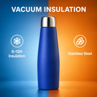 Bouteille isotherme en acier inoxydable 304 pour boissons gazeuses, idéale pour les sports de plein air, cadeau en acier inoxydable avec fonction d'isolation