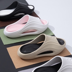 Pantuflas de EVA Unisex al por Mayor para Interiores, para Parejas, para Baño, Antideslizantes, Suela Blanda, Ligeras, Casuales, EU36-45, MOQ Bajo, OEM - Product Image 1